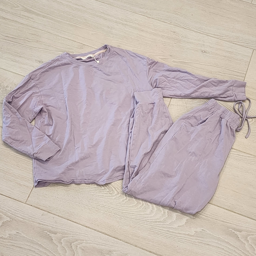 Lavender Loungewear Matching Set